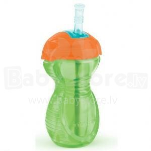 MUNCHKIN  STRAW Cup - бутылочка непроливайка  296ml с мягким силиконовым носиком для удобного питья