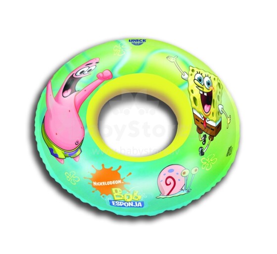 Smoby 82004 Надувной круг Sponge Bob (50 см)