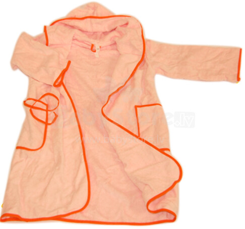 Baltic Textile Terry Towels Bērnu mīksts kokvilnas frotē halāts ar kapuci