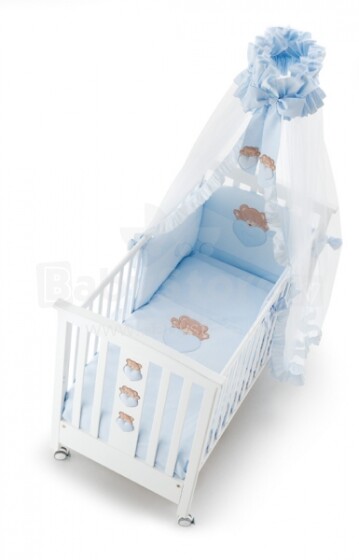 Erbesi Petit Bebe Blue Bērnu gultas veļas komplekts 