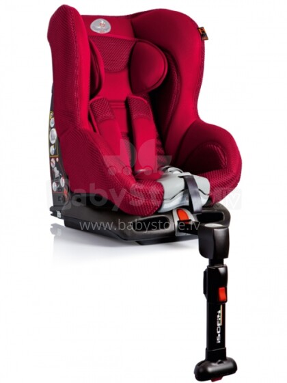 „MammaCangura Tiziano Isofix“ vaikiškų automobilių sėdynių grupė 1 (9/18 kg) 01TZN00044IF raudona