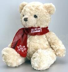 KeelToys SX5064K  Language Toys Christmas Bear Bramble 25 cm Высококачественная Мягкая, плюшевая игрушка Teddy bear