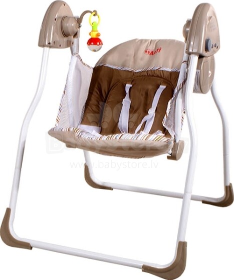 „Arti HSW106 Elephant Striples“ 3 viename supamoji kėdė, smėlio spalvos