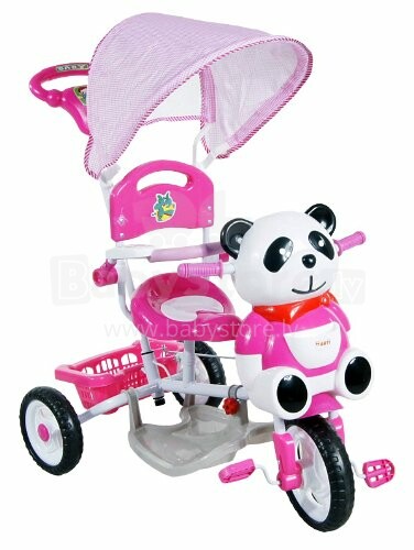 Arti JY-23 Panda-1 Vaikų triratukas, rožinis
