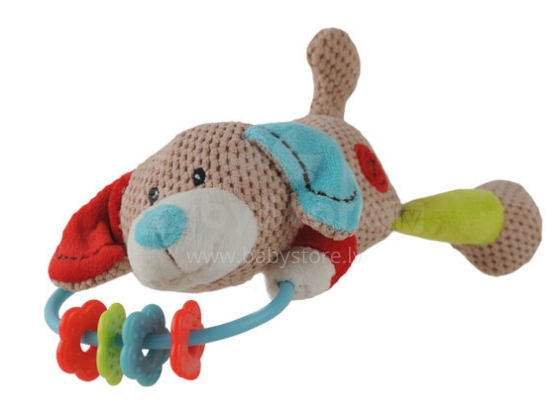 BabyOno 13057Plush toy with rattle