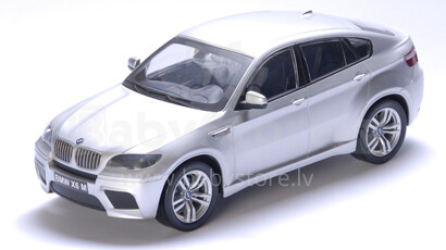 „MJX R / C Technic“ radijo bangomis valdomas automobilis „BMW X6 M Silver Scale 1:14“
