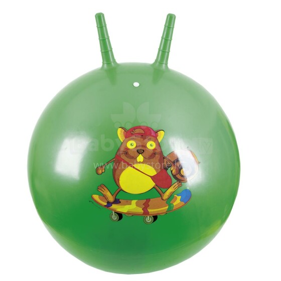 Spokey Squirrel 832466 Мяч для занятий с ребенком 60 см (Мяч прыгун с ушками