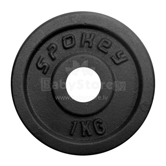 Spokey Sinis 84418 Cast iron weight plate (1 kg)