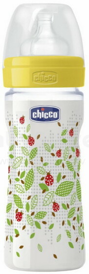 Chicco Art.20622.30  Детская Пластиковая Бутылочка с физиологической соской (PES), 0% BPA, соска силикон , 250 мл.  2m+ LA