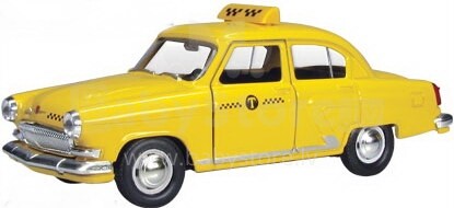 Autotime collection 34107W Детская коллекционная металлическая  машинка ГАЗ-21 Волга,масштаб 1:43,такси