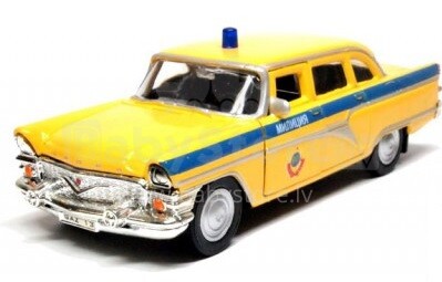 „Autotime“ kolekcija 11476W Vaikų automobilis, „GAZ-13 Chaika“, mastelis 1:43, milicija