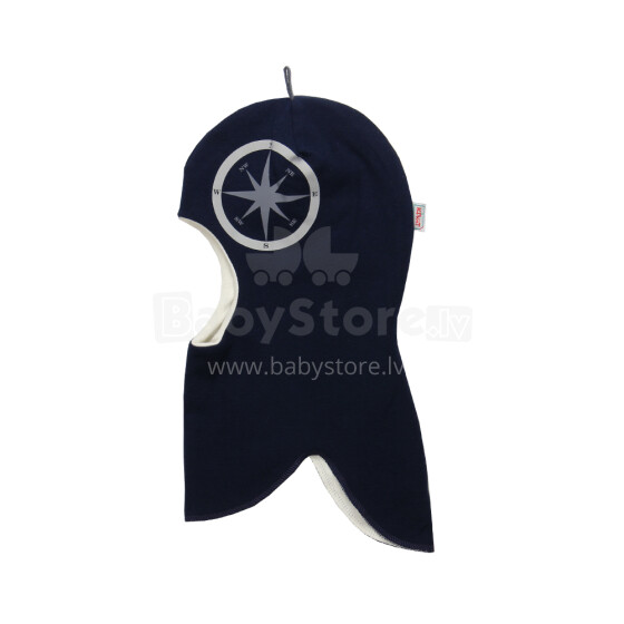 Kivat KIV 447-65 skrybėlių šalmas su kompasu, tamsiai mėlynas