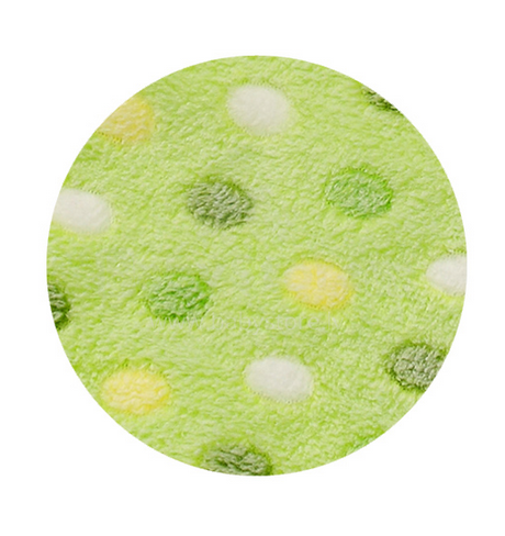 BabyOno Art. 1403 Green Мягкое одеяло из микрофибры с тисненым рисунком (75x100см)