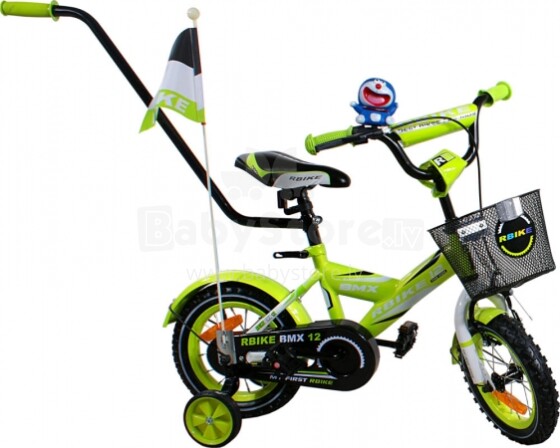 Arti '14 BMX Rbike 1-12 Green Trīsritenis bērniem
