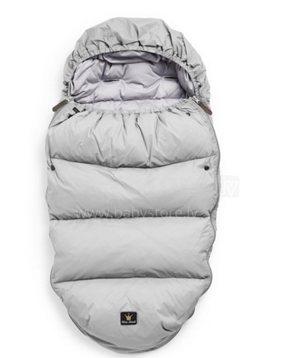 Elodie Details Light Weight Down Stroller Bag Art.103714 Marble Grey Теплый, легкий спальный мешок