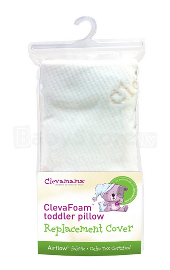 Cleva Mama Art. 7222 Replacement Toddler Pillow Case Toddler Pillow spilvenu spilvendrāna