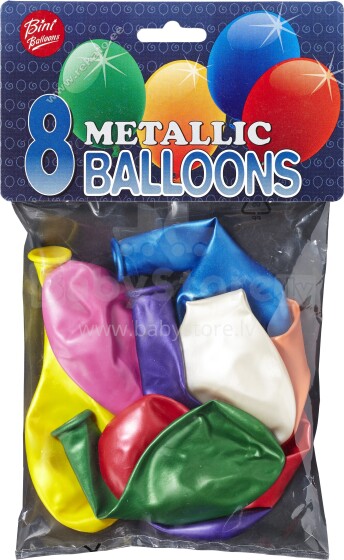 Viborg balloons70801H Metallik baloni 8 gb.