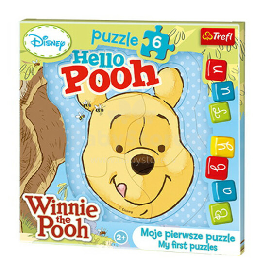 Trefl 36115T Winnie Pooh Puzle mazuļiem