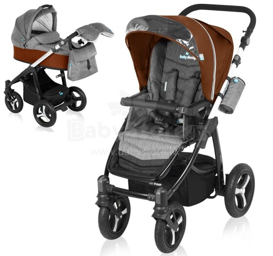 Baby Design '15 Husky Duo Col. 01 Bērnu ratiņi divi vienā