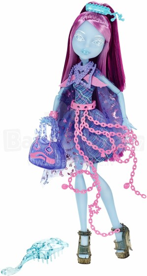 Mattel Monster High Haunted Student Spirits, Haunted Getting Ghostly Kiyomi Haunterly Doll Art. CDC34 Кукла