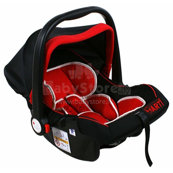 „Arti Safety“ viena raudona vaikiška kėdutė automobiliui (0-13 kg)
