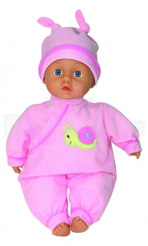 Lissi Art.91200 Riana kalbanti lėlė-kūdikis 30 cm (rožinė spalva)