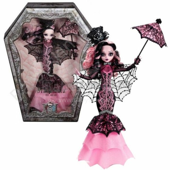 „Mattel Monster High“ kolekcija „Dracula“. Art. CHW66 Lėlės „Drakula“