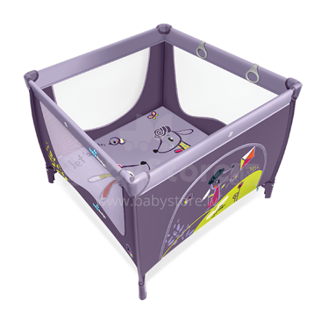 „Baby Design '16 Play Up“ plk. 06 Vaikų žaidimų kotas (su treniruočių kilpomis)