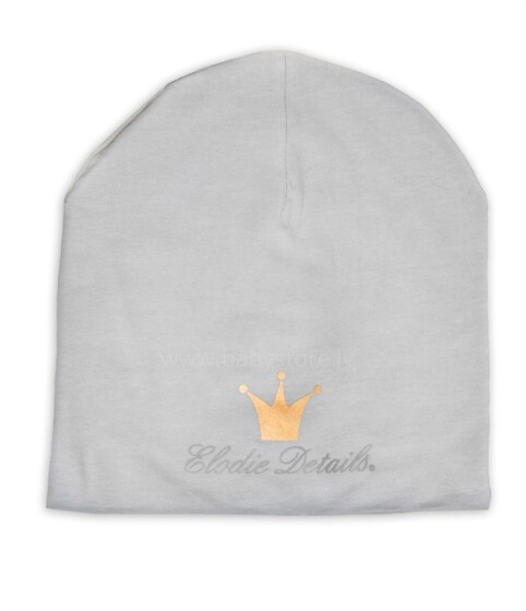 Elodie Details Logo Beanie  Marble Grey Art.103335 Bērnu cepure
