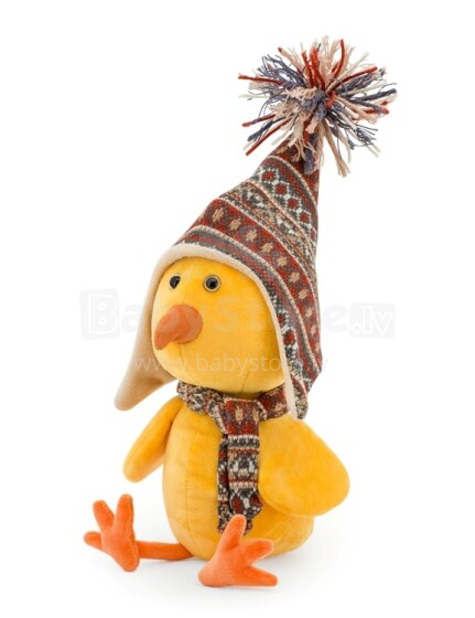 Oranžiniai žaislai Senya Chick Art. 6005/15 minkštų žaislų viščiukas (27 cm)