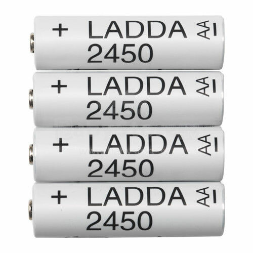 Made in Sweden Ladda Art.703.038.76 Uzlādējamās/rechargeable Baterijas HR6 1.2V