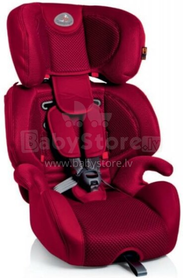 Bellelli GioPlus 1/2/3 arba 9-36kg. raudona vaiko automobilinė kėdutė