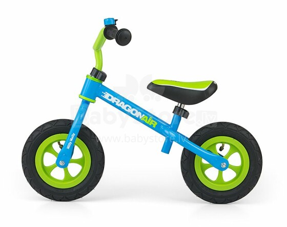 MillyMally Dragon Air Art.92074 Детский велосипед - бегунок с металлической рамой и  надувными колесами  10''