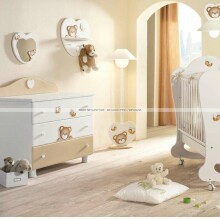 Coccoleria  Amore Baby Orsetto White Art.100281  Eksklusiivne voodi
