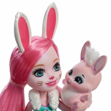 Enchantimals Bunny Doll Art.FXM73  Мини кукла с любимой зверушкой из серии Энчантималс
