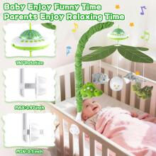 Kidsworld Baby Mobile Babybett Art.101083 Musical carousel with soft toys