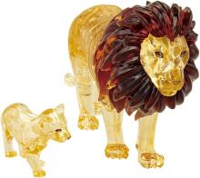 Crystal Puzzle Lion 3D Art.101292 3D Three-dimensional puzzle