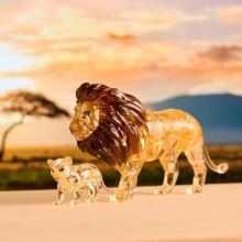 Crystal Puzzle Lion 3D Art.101292 3D Three-dimensional puzzle