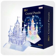 Crystal Puzzle Art.9020A Pilies 3D galvosūkiai su šviesa