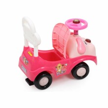 PW Toys Art.IW591 „Pink Push“ mašina - šuo su garsu