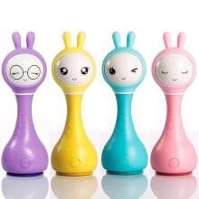 Alilo Smart Hare R1 Pink LV – Interactive Musical Developmental Toy for Children from 0+ with Latvian Voice