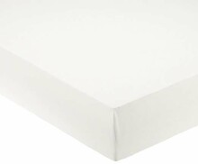 Pinolino Jersey White  Art.540002-0 простынь на резиночке 60x120/140x70cм