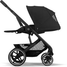 Cybex Balios S Lux pastaigu rati Moon Black