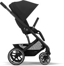 Cybex Balios S Lux pastaigu rati Moon Black
