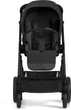 Cybex Balios S Lux pastaigu rati Moon Black