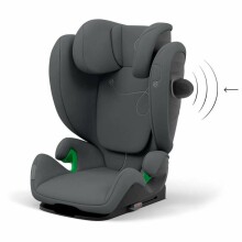 Cybex Solution G i-Fix car seat 100-150cm, Monument Grey (15-50kg)