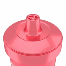 Twistshake Kid Cup Art.78279 Pastel Pink  Детский поильник с жёстким носиком с 12+ мес,360 мл
