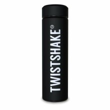 „Twistshake Hot & Cold“ 78113 juodas termosas iš nerūdijančio plieno 420ml