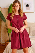 Doctornap Organic Cotton Art.9445 Ночная рубашка для беременных / кормления