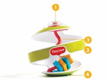 „Tiny Love Inspiral“ sūkurinis kamuolys Art.TL150400E001 edukacinis žaislų spiralė